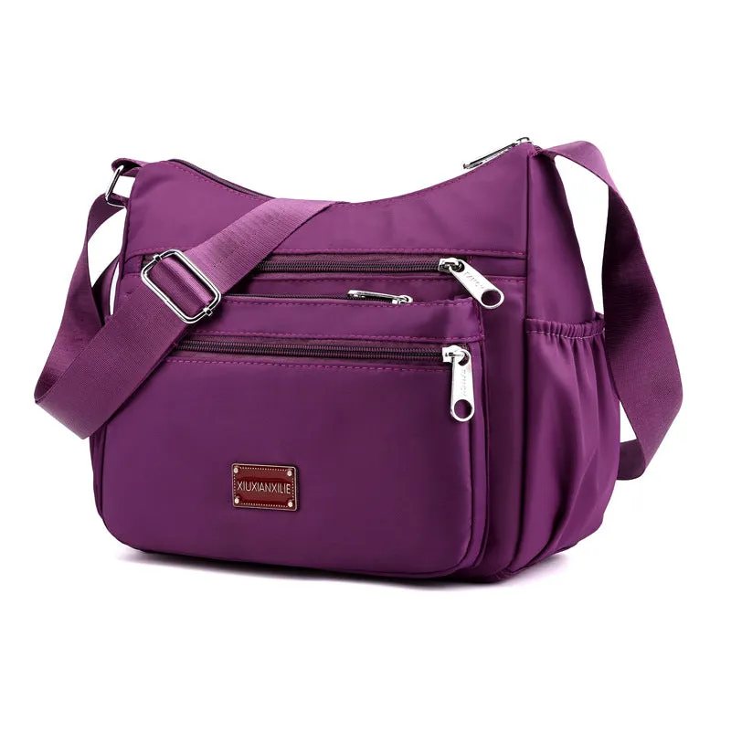 Women's Mother Oxford Cloth Canvas Large Capacity Crossbody Bags