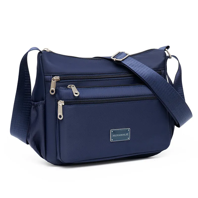 Women's Mother Oxford Cloth Large Capacity Multilayer Shoulder Bags