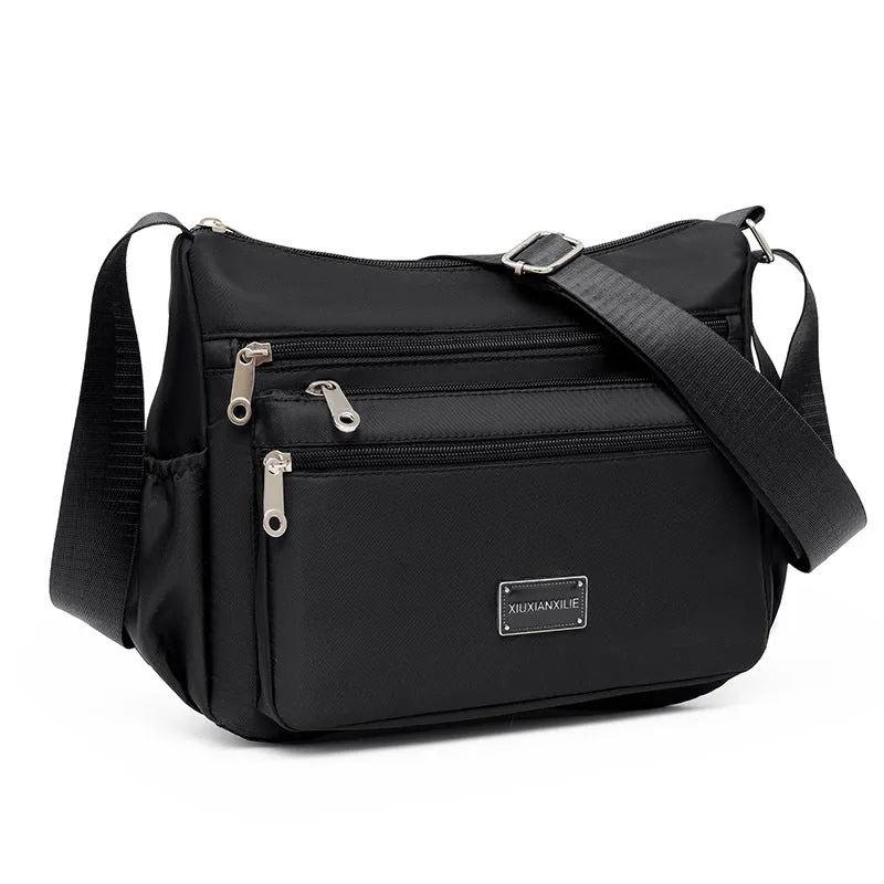 Women's Mother Oxford Cloth Large Capacity Multilayer Shoulder Bags