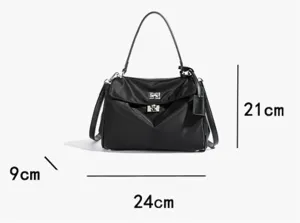 Women's Textured Bag - New Leisure Slung Commuter Bag - Fashion Handbag