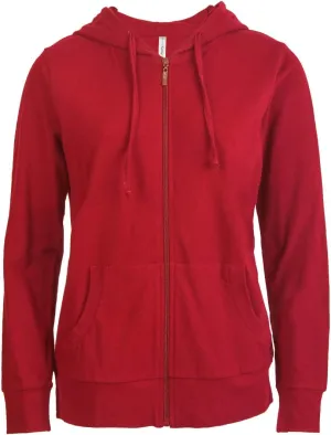 Women's Zip Up Cotton Light Hoodie Jacket