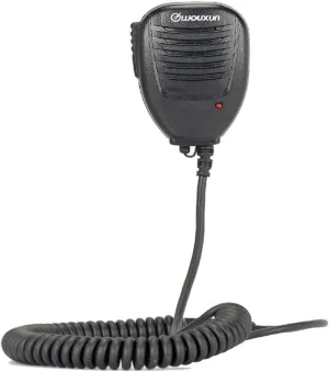 Wouxun SMO-002 Hand MIC with Indicate Light for Portable Two Way Radio Shoulder Speaker Microphone Handheld Speaker Mic