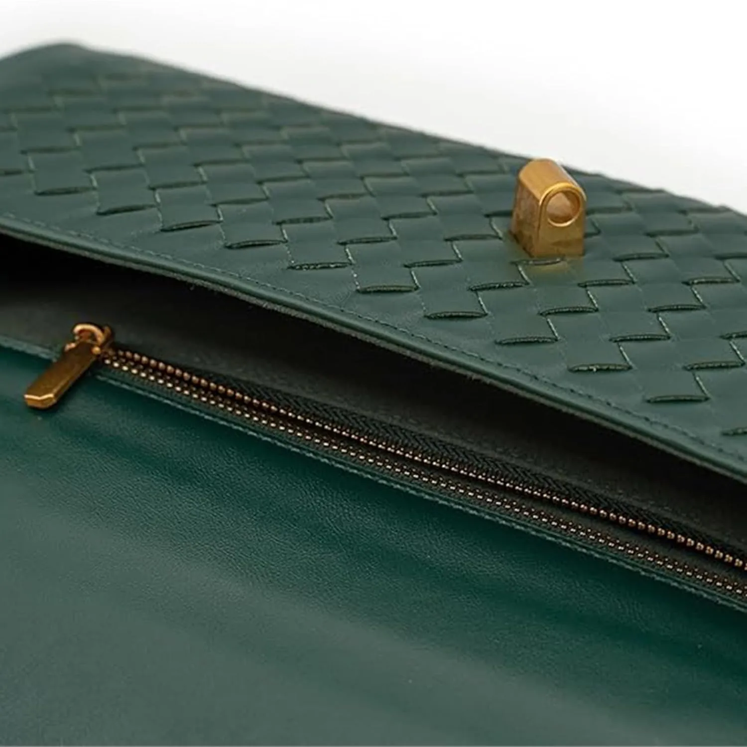 Woven Evening Clutch Purses Shoulder Handbag Crossbody Bags with Adjustable Shoulder Strap Trendy Handmade