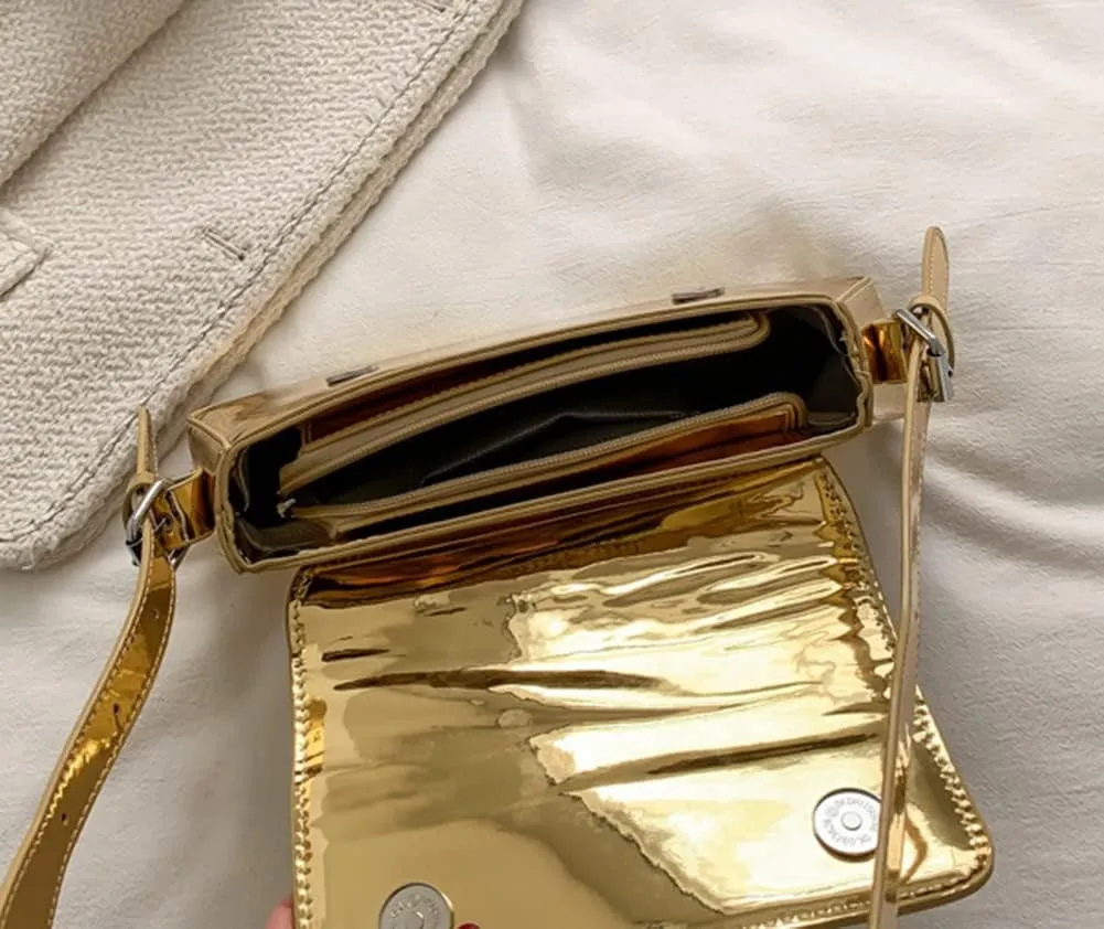 Y2K Women's Silver Evening Hobo Tote Handbag Satchel Clutch Crossbody Bags 2024