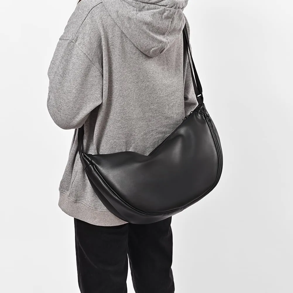 YFGBCX Crescent Bag Crossbody Purses for Women Hobo Bag Crossbody Sling Bag Faux Leather Shoulder Crescent Purse