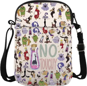 ZJXHPO Kuzco's Poison Cross Body Bag Kuzco Llama Lover Gift No Touchy Messenger Bag YZMA Llama Inspired Gift